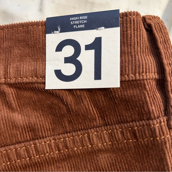 Vintage Levi's PANATELA Flared Corduroy Pants from the 1970'S and 1980s, Men's Size 36 unclear brown type Vintage Second Hand